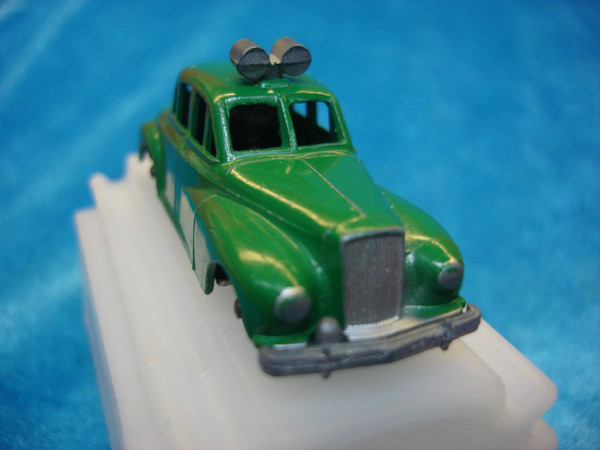 Vintage Budgie #5 Police Car England - Mint Condition, Black Wheels