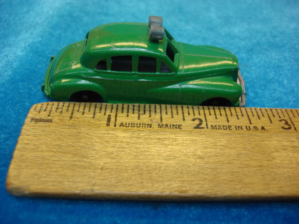 Vintage Budgie #5 Police Car England - Mint Condition, Black Wheels