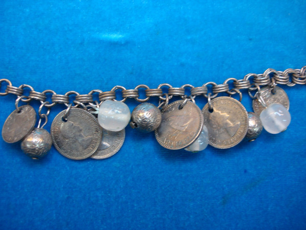 Vintage World Coin Bracelet - 70s Global Numismatic Jewelry Gift