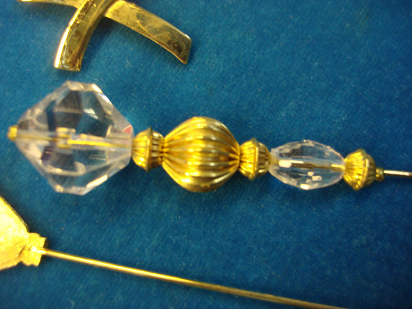 Vintage Hat Pin Set of 3 | Unique & Pretty Estate Finds