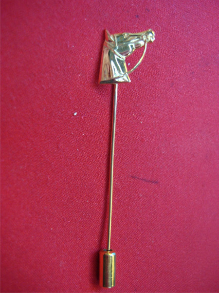 Vintage Horse Head Stick Pin - Unique Estate Find