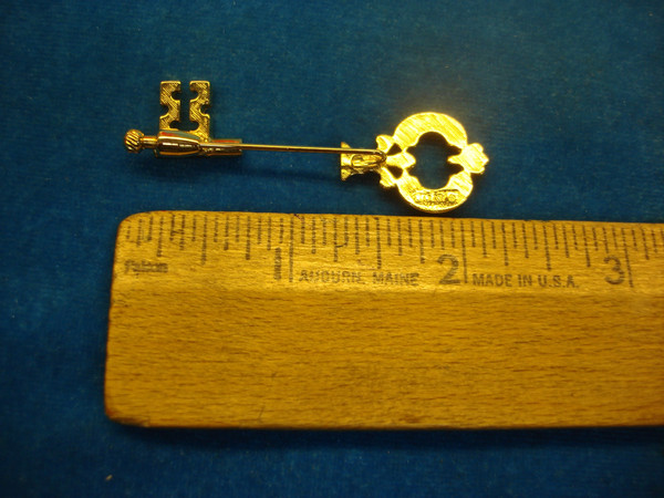 Vintage Skeleton Key Stick Pin - Unique Estate Find