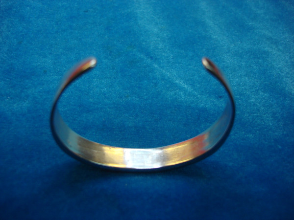 Sterling Silver Turquoise Chip Cuff Bracelet - Pre-Owned, Authentic & Substantial