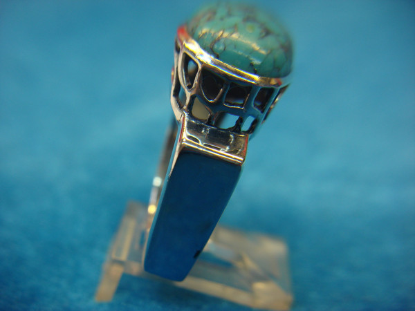 Vintage Silpada Sterling Silver Turquoise Ring Size 9 - Pre-Owned