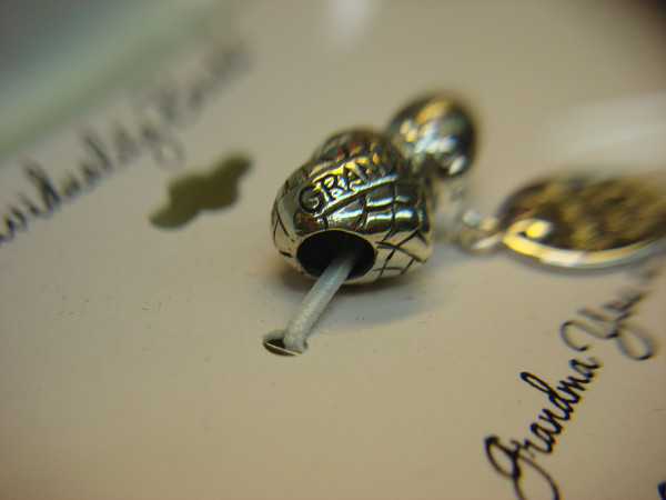 Sterling Silver Grandma Beads - 'You Are Loved' Gift Set (3pc, NIB)