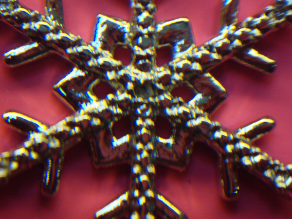 Genuine Diamond Snowflake Pendant Necklace - Vintage Estate Treasure
