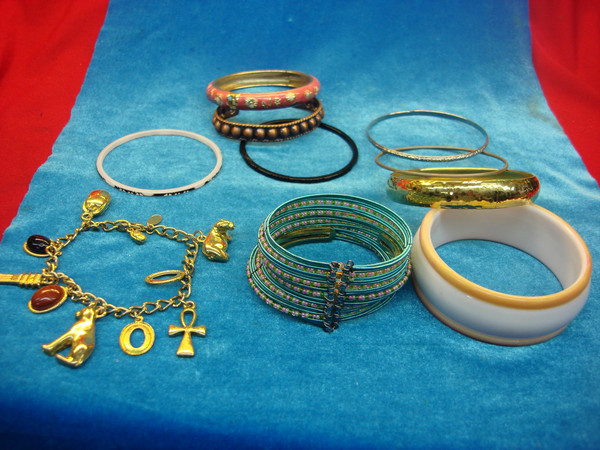 Vintage Costume Bracelet Lot of 10 - Estate Find #12