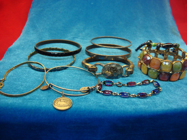 Vintage Estate Bracelet Lot of 10 - Unique Costume Jewelry Gifts