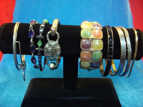 Vintage Estate Bracelet Lot of 10 - Unique Costume Jewelry Gifts