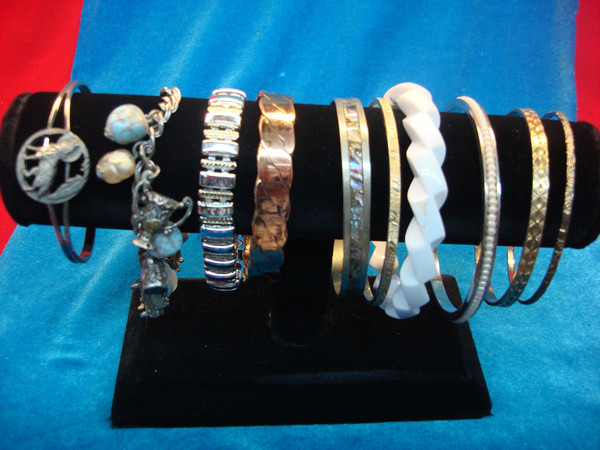 Vintage Estate Bracelet Lot of 10 - Unique Costume Jewelry Collection #29