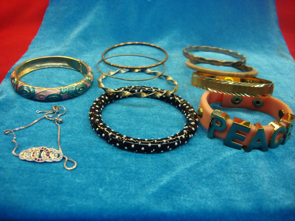 Vintage Costume Bracelet Lot of 10 - Estate Jewelry Collection #31
