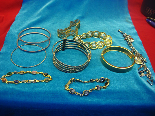 Vintage Estate Bracelet Lot of 10 - Costume Jewelry Collection #34