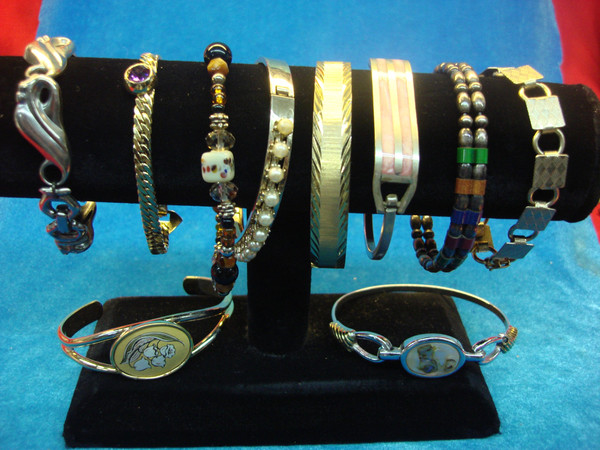 Vintage Estate Bracelet Lot of 10 - Diverse Styles & Designs #43
