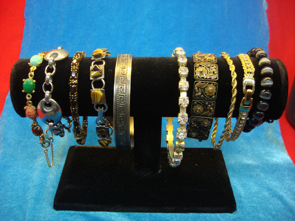 Vintage Costume Bracelet Lot of 10 - Estate Jewelry Find #52