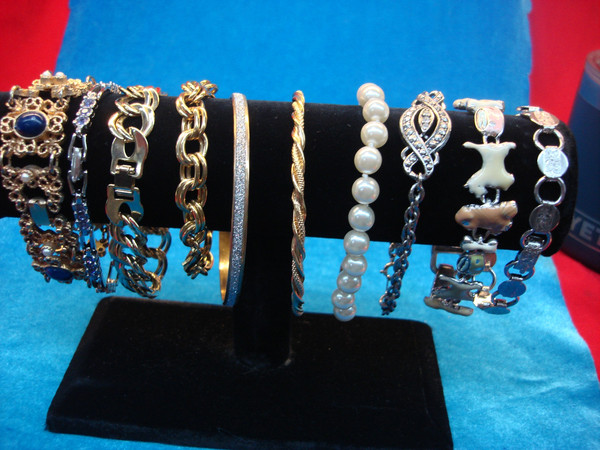 Vintage Costume Bracelet Lot of 10 | Estate Jewelry Collection #60