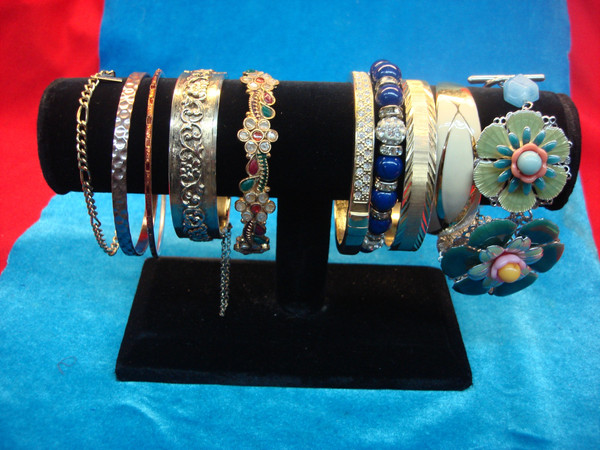 Vintage Estate Bracelet Lot of 10 - Unique Costume Bracelets #85