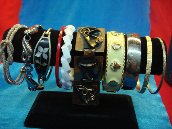 Vintage Estate Bracelet Lot of 10 - Unique Costume Jewelry Collection