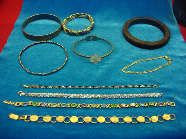 Vintage Estate Bracelet Lot of 10 - Unique Costume Jewelry