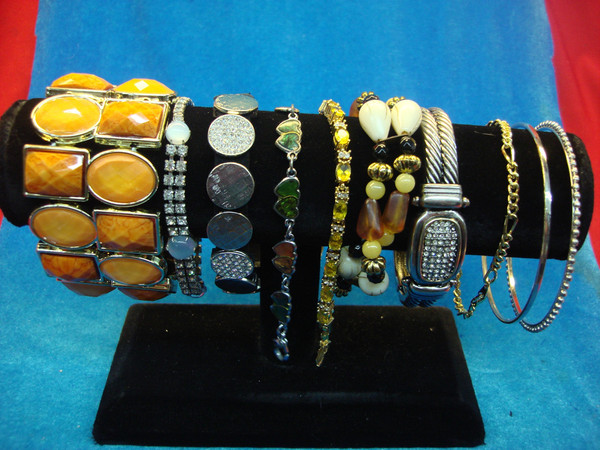 Vintage Estate Bracelet Lot of 10 - Unique Costume Bracelets & Jewelry