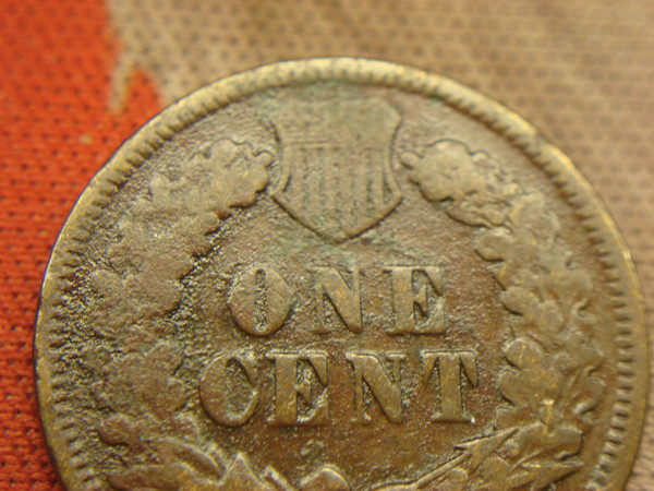 1873 Indian Head Cent - Open 3 Variety (Tough Date) - Natural Surfaces