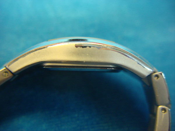 Vintage Gucci Ladies Quartz Watch - Silver Tone, 6 Inch Bracelet