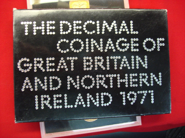 1971 Great Britain Decimal Coin Proof Set - 6 Coins & Commemorative Medal -  Royal Mint