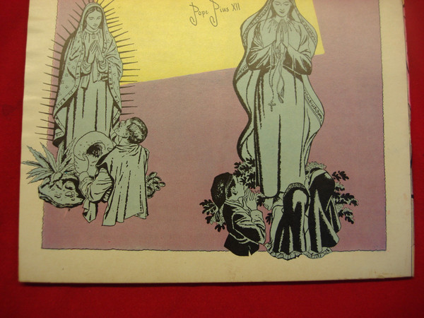 Vintage 1954 'Behold The Handmaid' Comic Book - Story of Our Blessed Mother - Geo A Pflaum