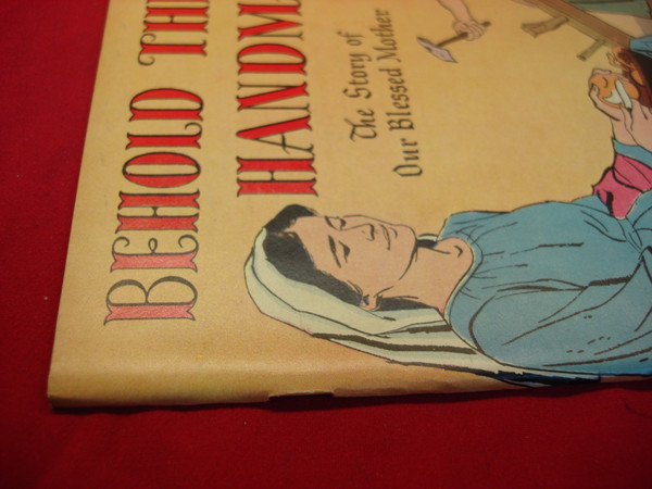 Vintage 1954 'Behold The Handmaid' Comic Book - Story of Our Blessed Mother - Geo A Pflaum