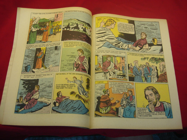 Vintage 1954 'Behold The Handmaid' Comic Book - Story of Our Blessed Mother - Geo A Pflaum