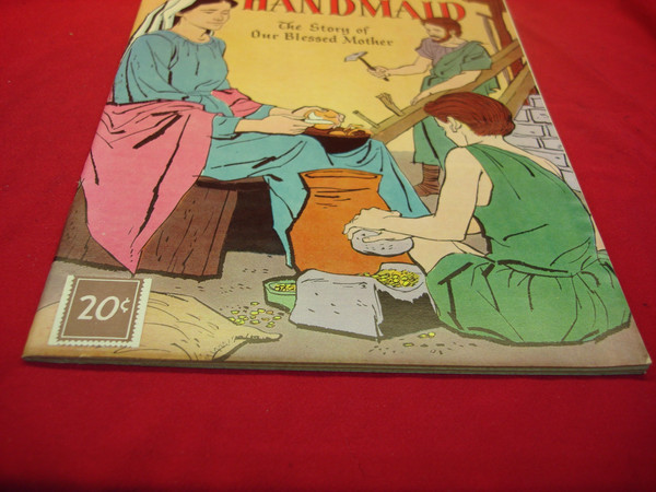 Vintage 1954 'Behold The Handmaid' Comic Book - Story of Our Blessed Mother - Geo A Pflaum