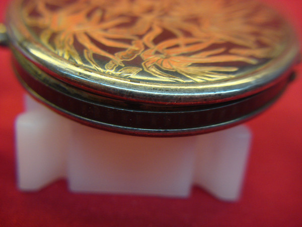 Antique EL Brazalete Open Face Pocket Watch .900 Silver - Perrenoud Fils & Co.