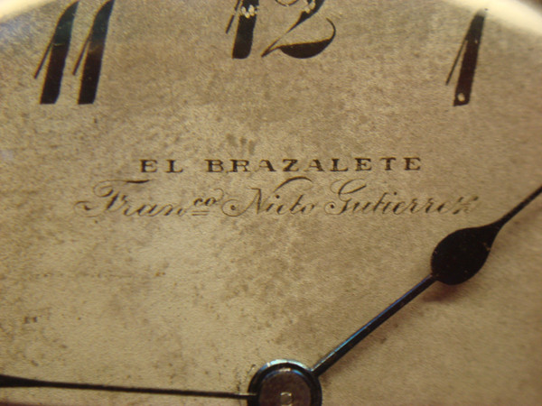 Antique EL Brazalete Open Face Pocket Watch .900 Silver - Perrenoud Fils & Co.