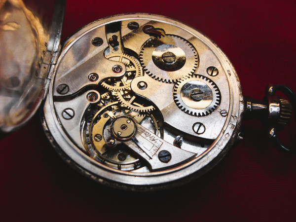 Antique EL Brazalete Open Face Pocket Watch .900 Silver - Perrenoud Fils & Co.