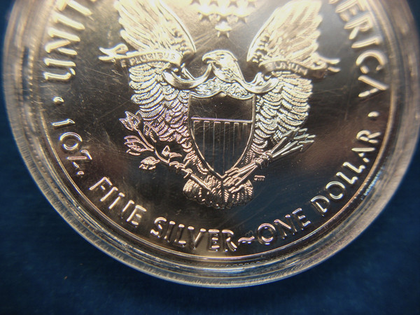 2020 American Silver Eagle Ruthenium Accent Coin (1 oz .999 Fine Silver)