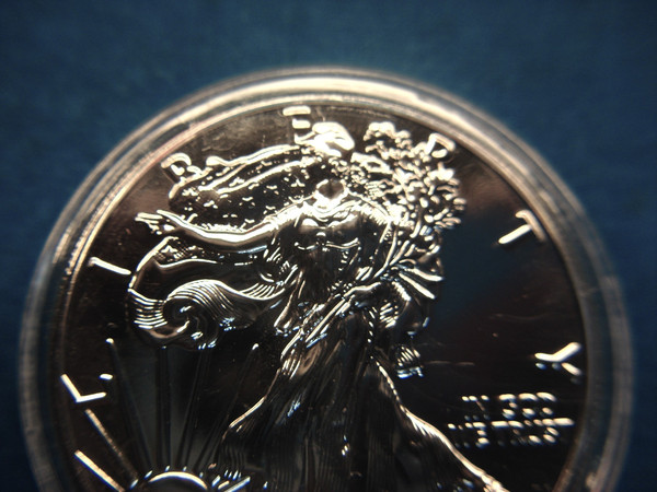 2020 American Silver Eagle Ruthenium Accent Coin (1 oz .999 Fine Silver)