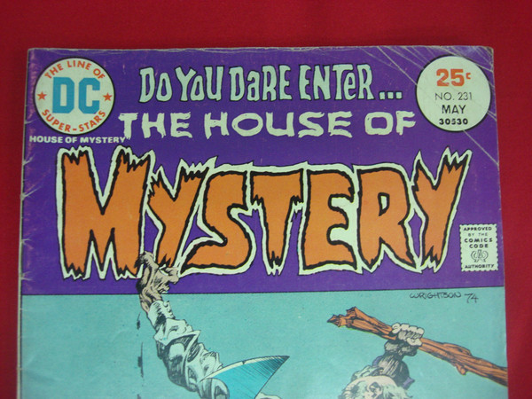 House of Mystery #231 (May 1975) DC Comics - Vol 24 - DO YOU DARE ENTER? CGC Graded | Comic Books