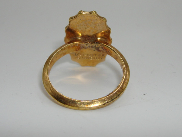 Vintage Coventry 1/20 Gold Filled Shell Cameo Ring - Size 5 1/4
