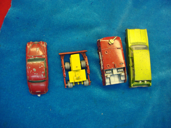 Vintage Lesney Matchbox Lot of 8 (#18, 48, 55, 57, 58, 62, 63, 65) - Parts/Restoration