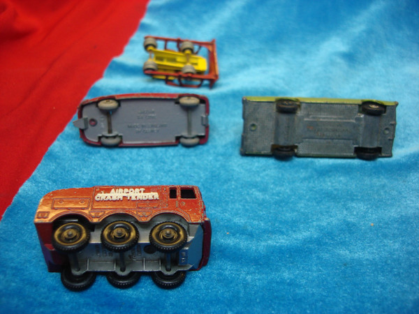 Vintage Lesney Matchbox Lot of 8 (#18, 48, 55, 57, 58, 62, 63, 65) - Parts/Restoration