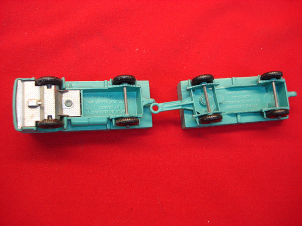 Vintage Matchbox Lesney No. 47C, 1E & 2D Truck Trio - Tipper, Mercedes Truck & Trailer