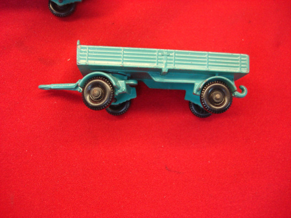 Vintage Matchbox Lesney No. 47C, 1E & 2D Truck Trio - Tipper, Mercedes Truck & Trailer