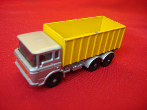 Vintage Matchbox Lesney No. 47C, 1E & 2D Truck Trio - Tipper, Mercedes Truck & Trailer