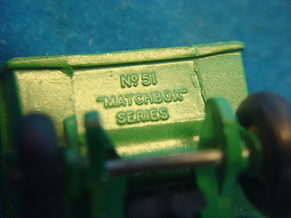 Vintage Matchbox Lesney No. 51B John Deere Trailer (1964) - No Barrels