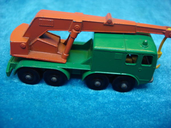 Vintage Matchbox Lesney No. 30C 8 Wheel Crane (1965) - Excellent Condition