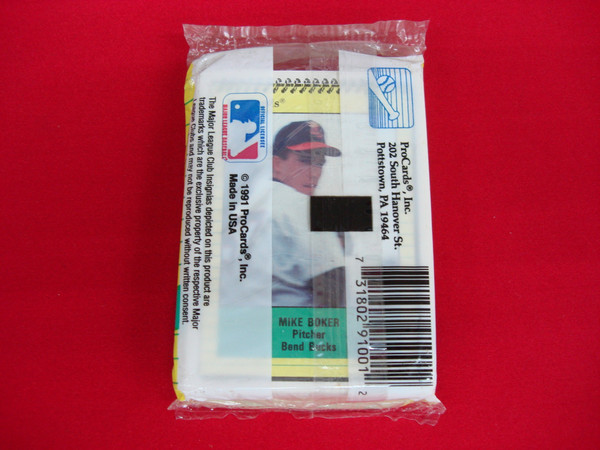 1991 Bend Bucks Procards Minor League Baseball Team Set - Rare Find! (Factory Sealed)