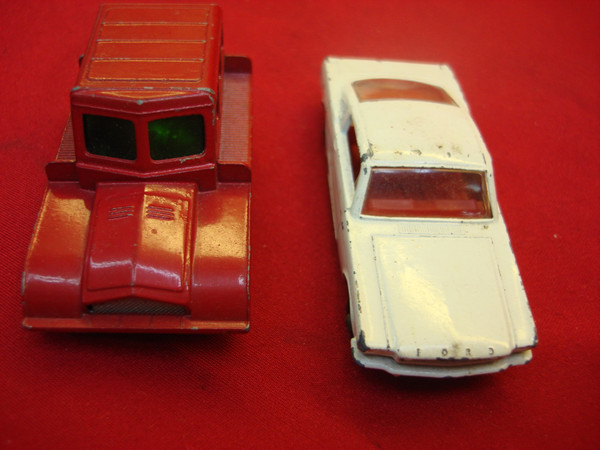 Vintage Lesney Matchbox Cars (8-Pack) - Parts/Restoration - Regular & Superfast Wheels