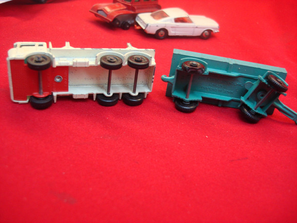 Vintage Lesney Matchbox Cars (8-Pack) - Parts/Restoration - Regular & Superfast Wheels