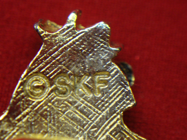 Vintage Star Kist Charlie the Tuna Tie Clip - Gold Tone Metal (2 inches)