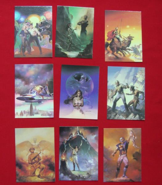 Complete 1991 Boris Vallejo Fantasy Card Set (90 Cards) - Mythical Artwork