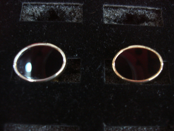 Vintage Gold Tone Cufflinks - Classic #49 Pair, Great Condition